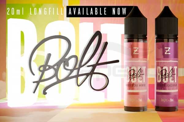 Bolt by Zeus e-liquid kolekce - kvalitní náplně do elektronických cigaret Bolt by Zeus - prémiové e-liquidy a náplně pro elektronické cigarety Zeus Juice