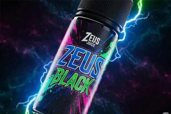 Zeus Black - prémiové e-liquidy a náplně pro elektronické cigarety Zeus Juice